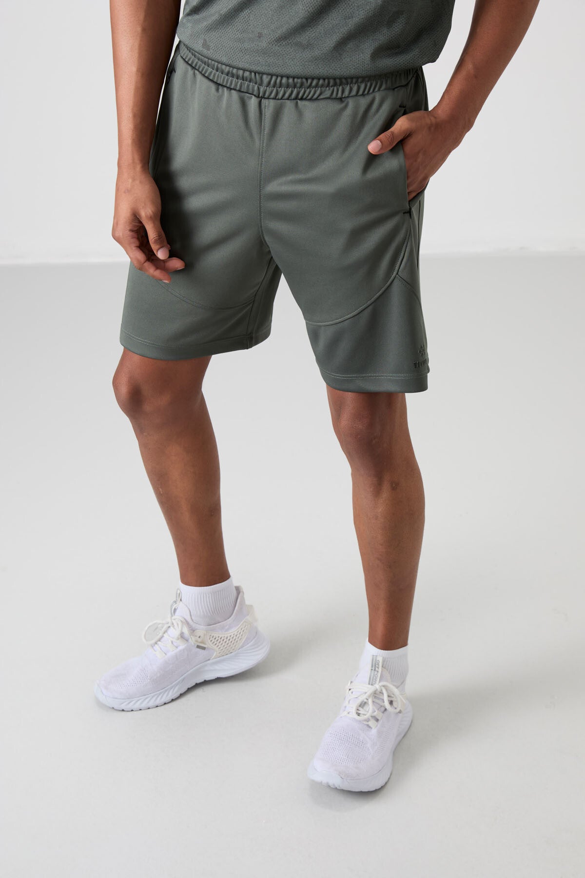 Image of Pantaloni scurți kaki groși, moi și confortabili pentru bărbați - 81271
