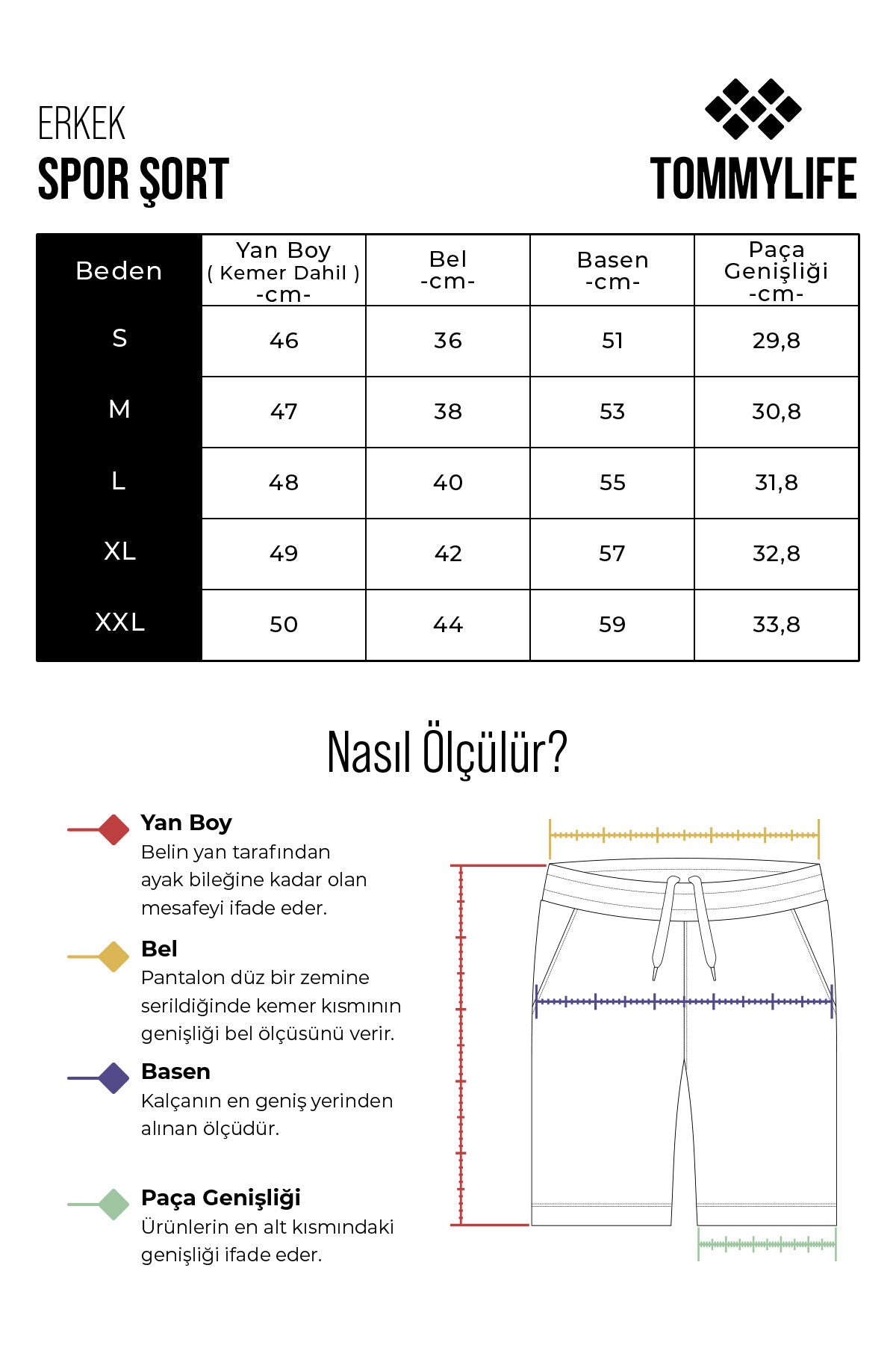 Image of Haki Kalın Yumuşak Comfort Fit Erkek Şort - 81271
