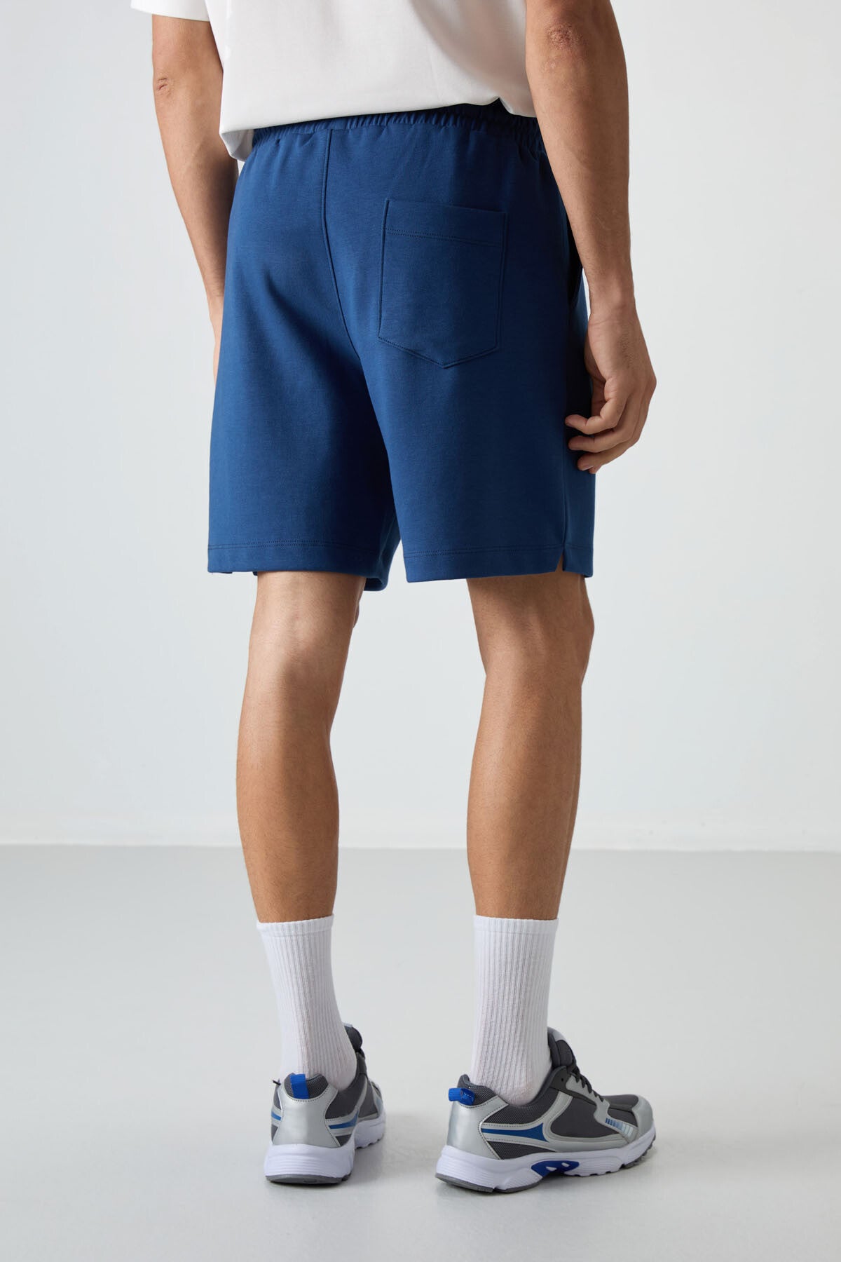 Image of Parlament Pamuklu Kalın Yumuşak Dokulu Comfort Fit Basic Erkek Şort - 81274