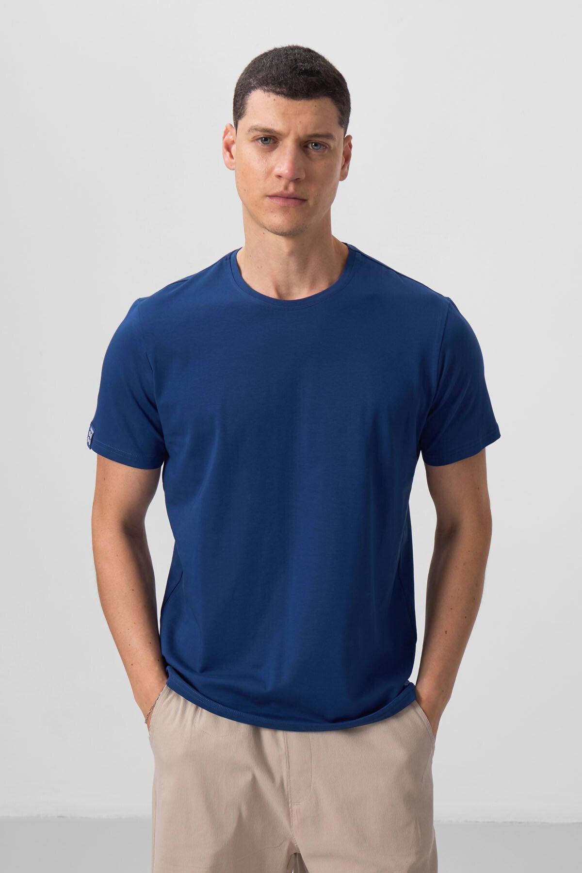 Image of Parlament Erkek Basic Kısa Kol Standart Kalıp O Yaka T-shirt - 87911