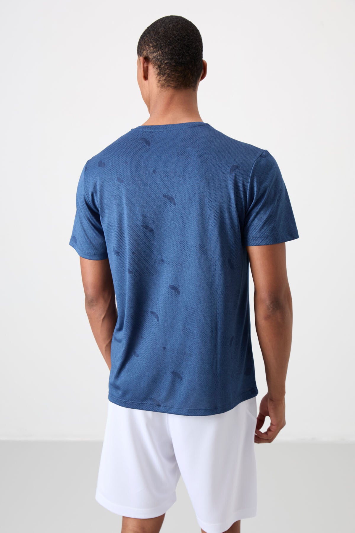 Image of Parlament Nefes Alan Jakarlı İnce Esnek Standart Fit Erkek Performans T-Shirt - 88397
