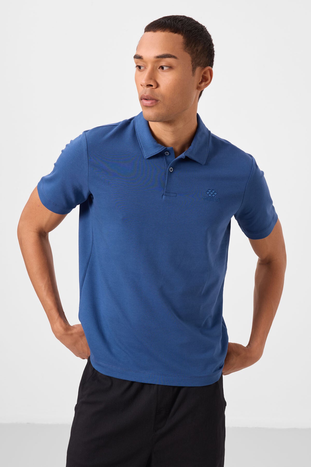 Image of Tricou bărbătesc Parliament Standard Fit Basic Polo Collar - 87748