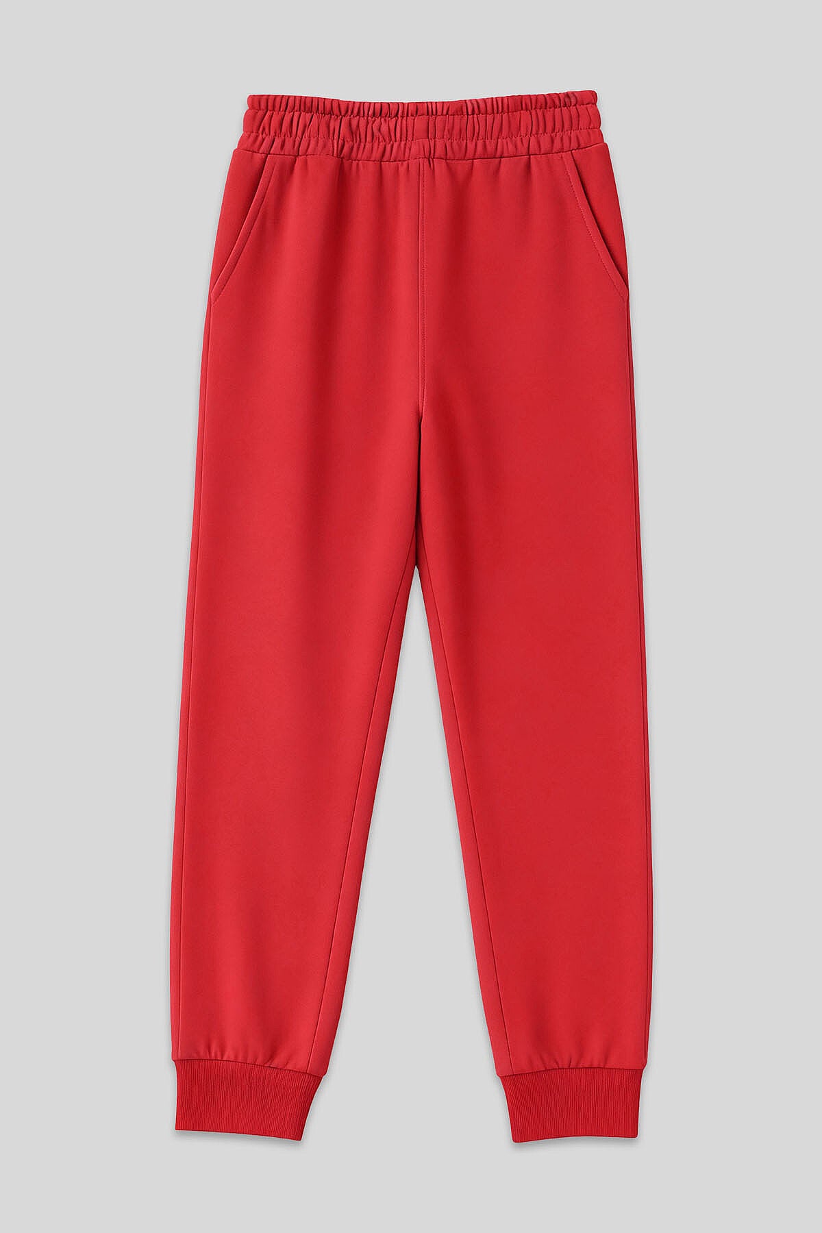 Image of Fiesta Yüksek Bel Jogger Rahat Form Manşetli Kadın Eşofman Alt - 94561