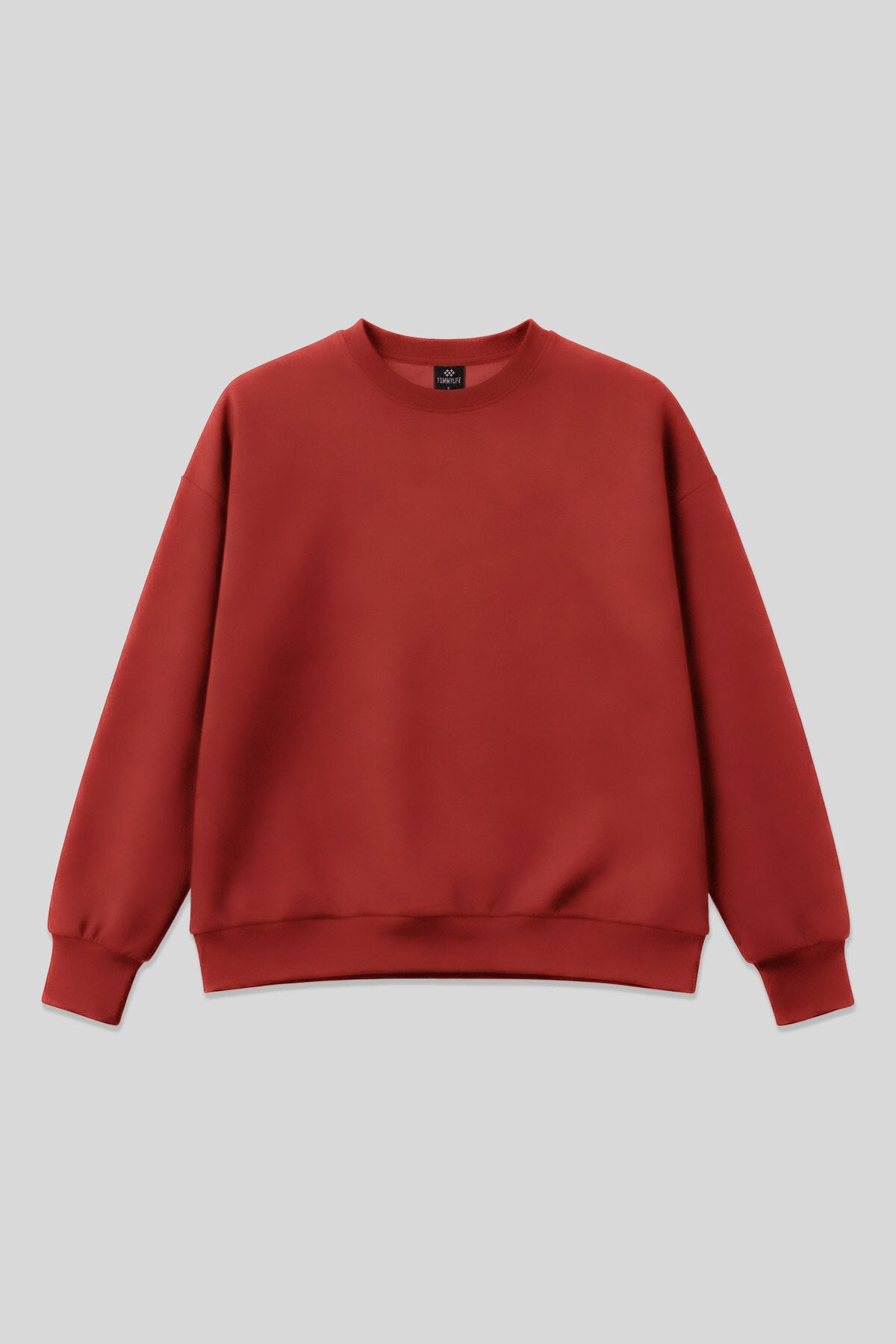 Image of Fiesta Basic O Yaka Oversize Kadın Sweatshirt - 97053