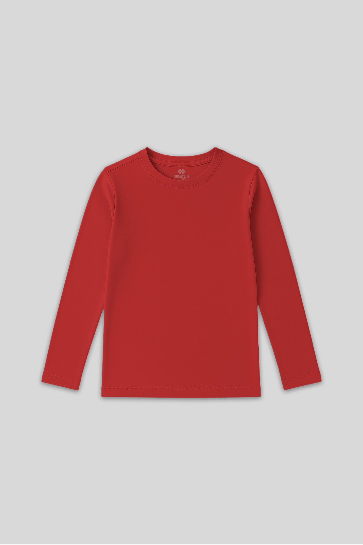 Image of Fiesta O Yaka Standart Fit Basic Uzun Kollu Unisex Çocuk T-Shirt - 11329