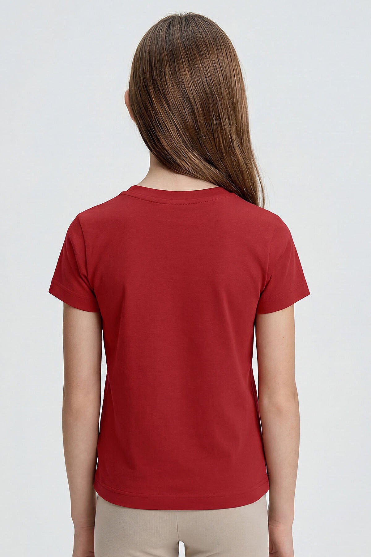Image of Fiesta Crew Neck Standard Fit Basic Unisex Kids T-Shirt - 11328