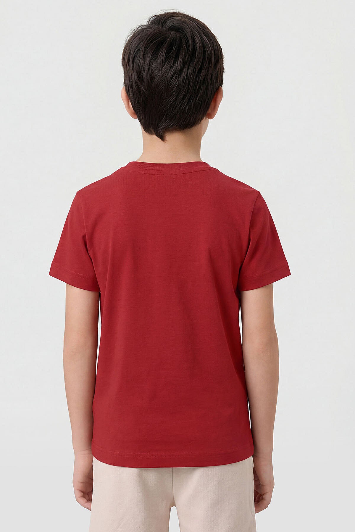 Image of Fiesta O Yaka Standart Fit Basic Unisex Çocuk T-Shirt - 11328