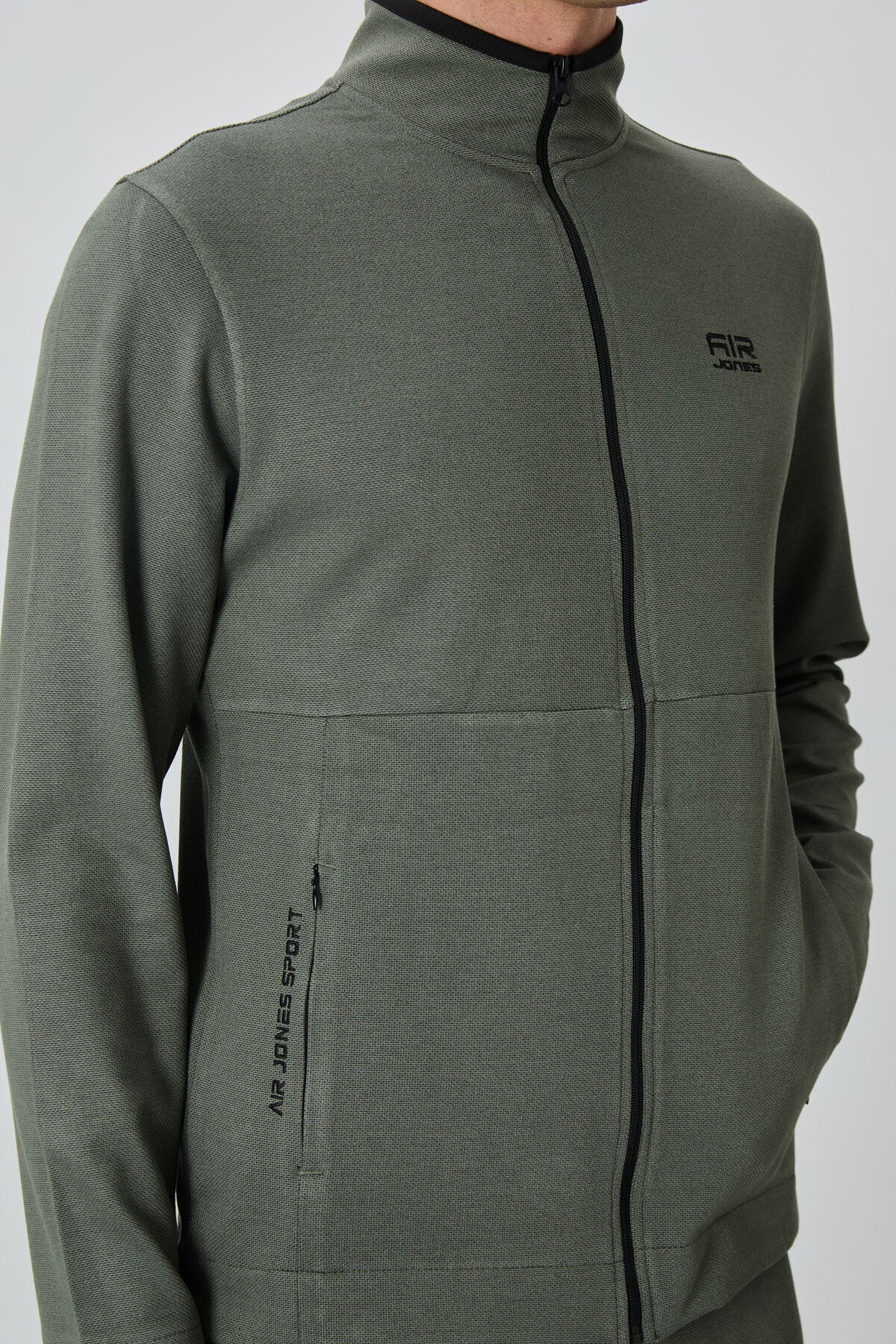 Image of Set trening Carlos Khaki Standard Fit pentru bărbați - 85209