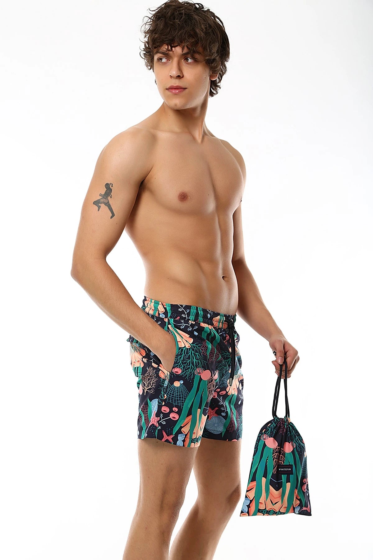 Image of Men's Swim Shorts for Marine Life