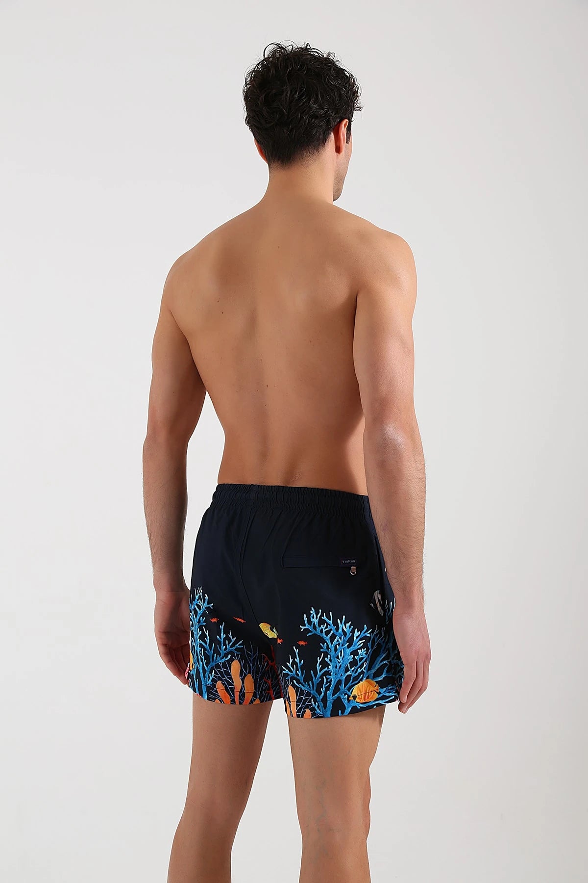 Image of Pantaloni scurți de baie pentru bărbați, model Marine