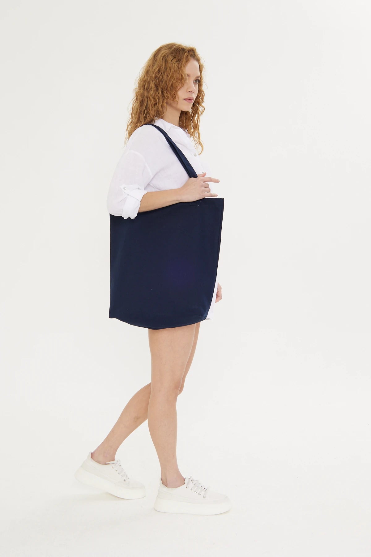 Image of Geantă de plajă unisex bleumarin