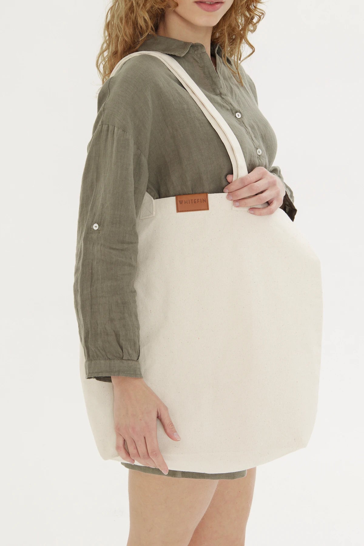 Image of Unisex Beach Bag, Off-White