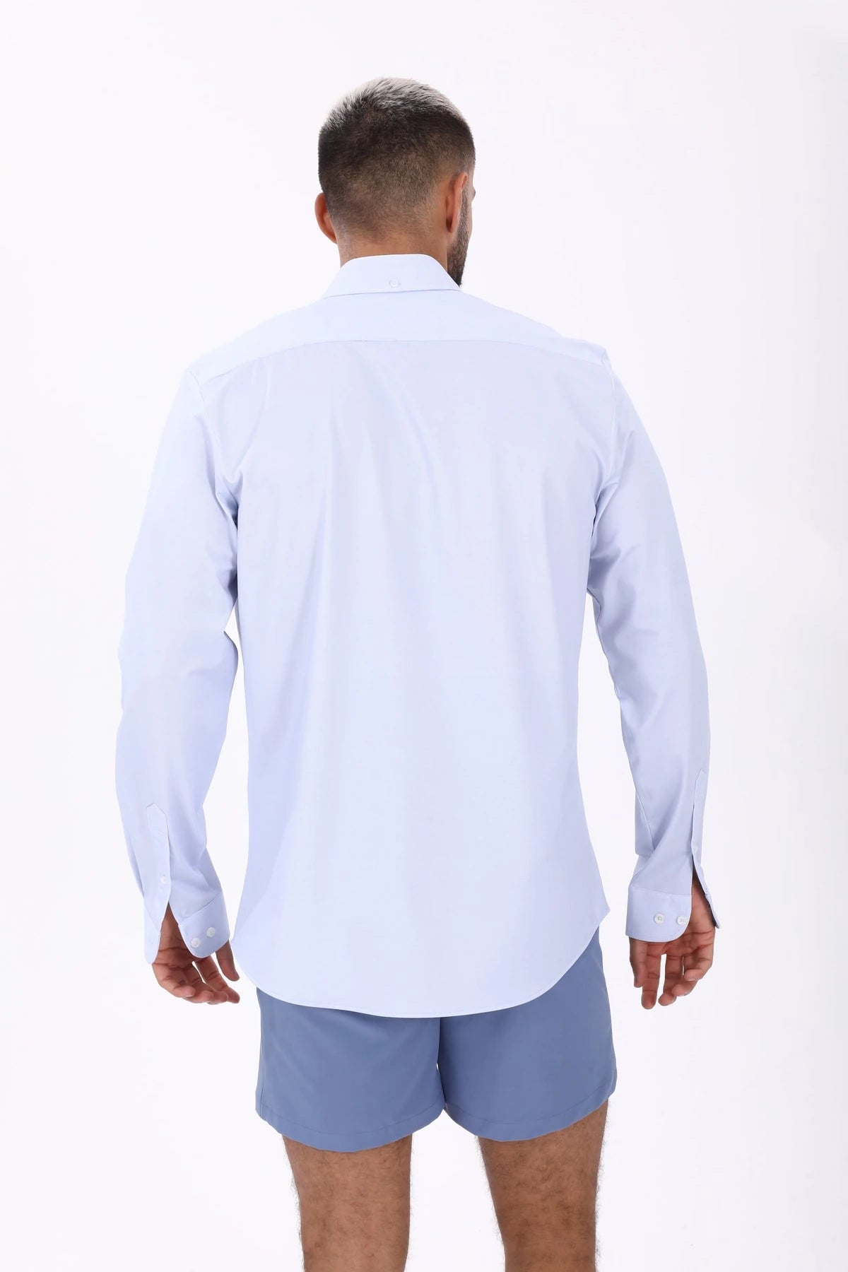 Image of Polyamide Blue Shirt
