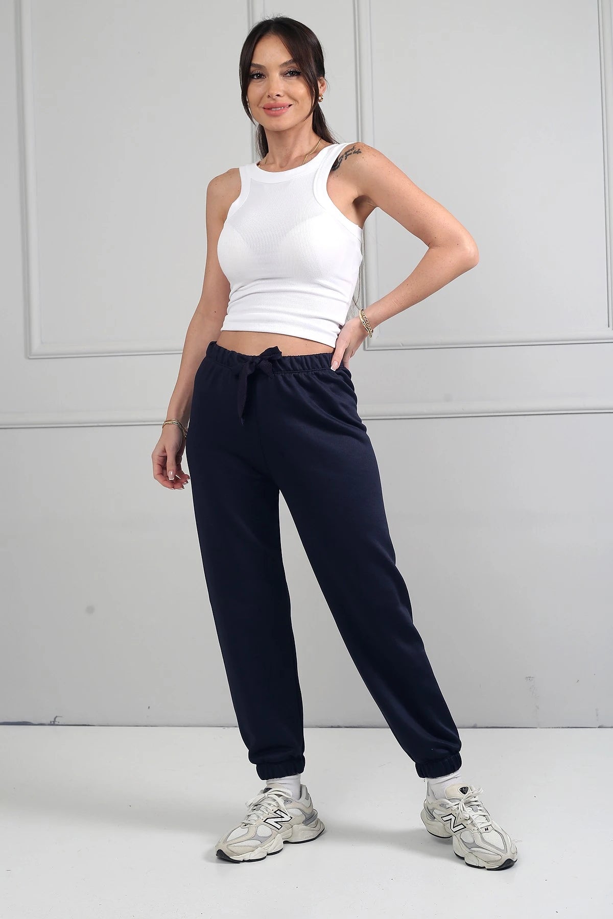 Image of Kadın Jogger Beli Lastikli Pantolon