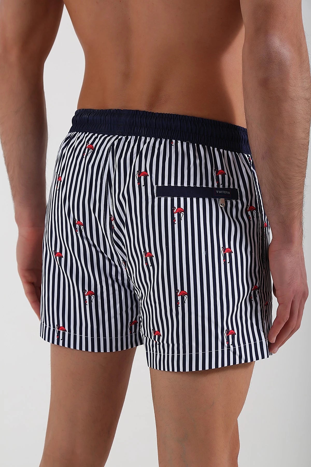 Image of Line Flamingo Men's Swim Shorts