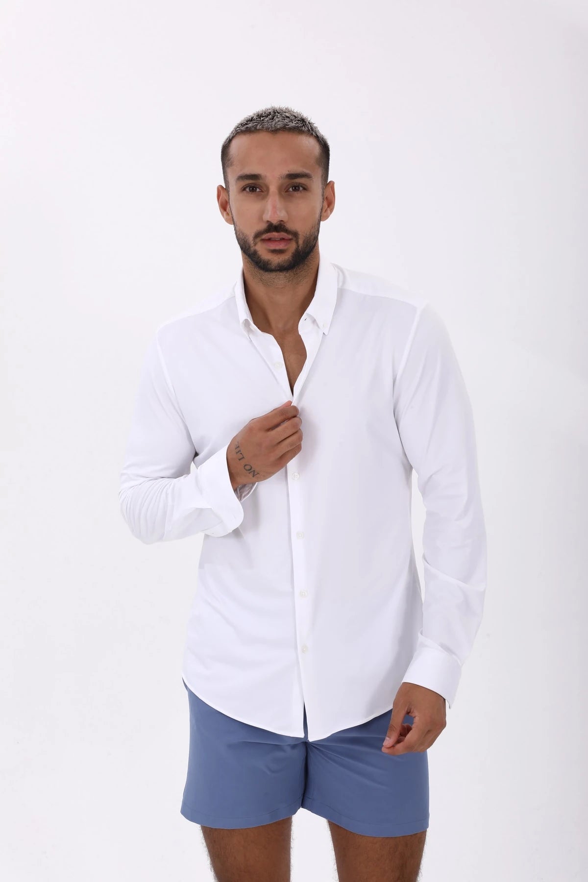 Image of Polyamide White Shirt