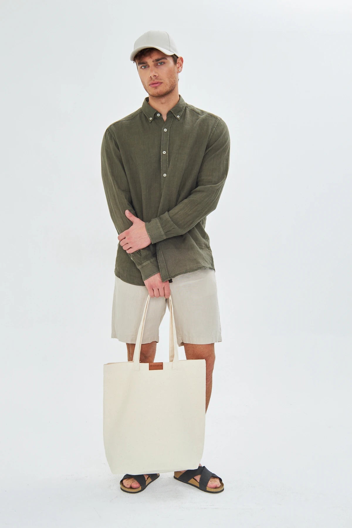 Image of Unisex Beach Bag, Off-White