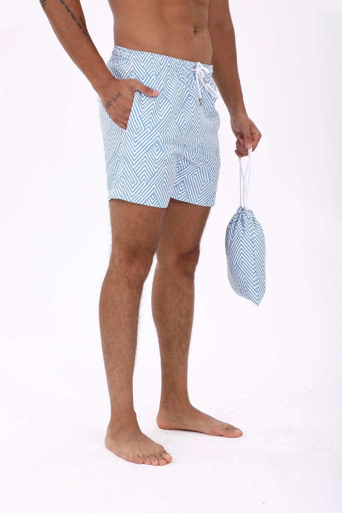 Image of Bel Lastikli Bodrum Deniz Şortu