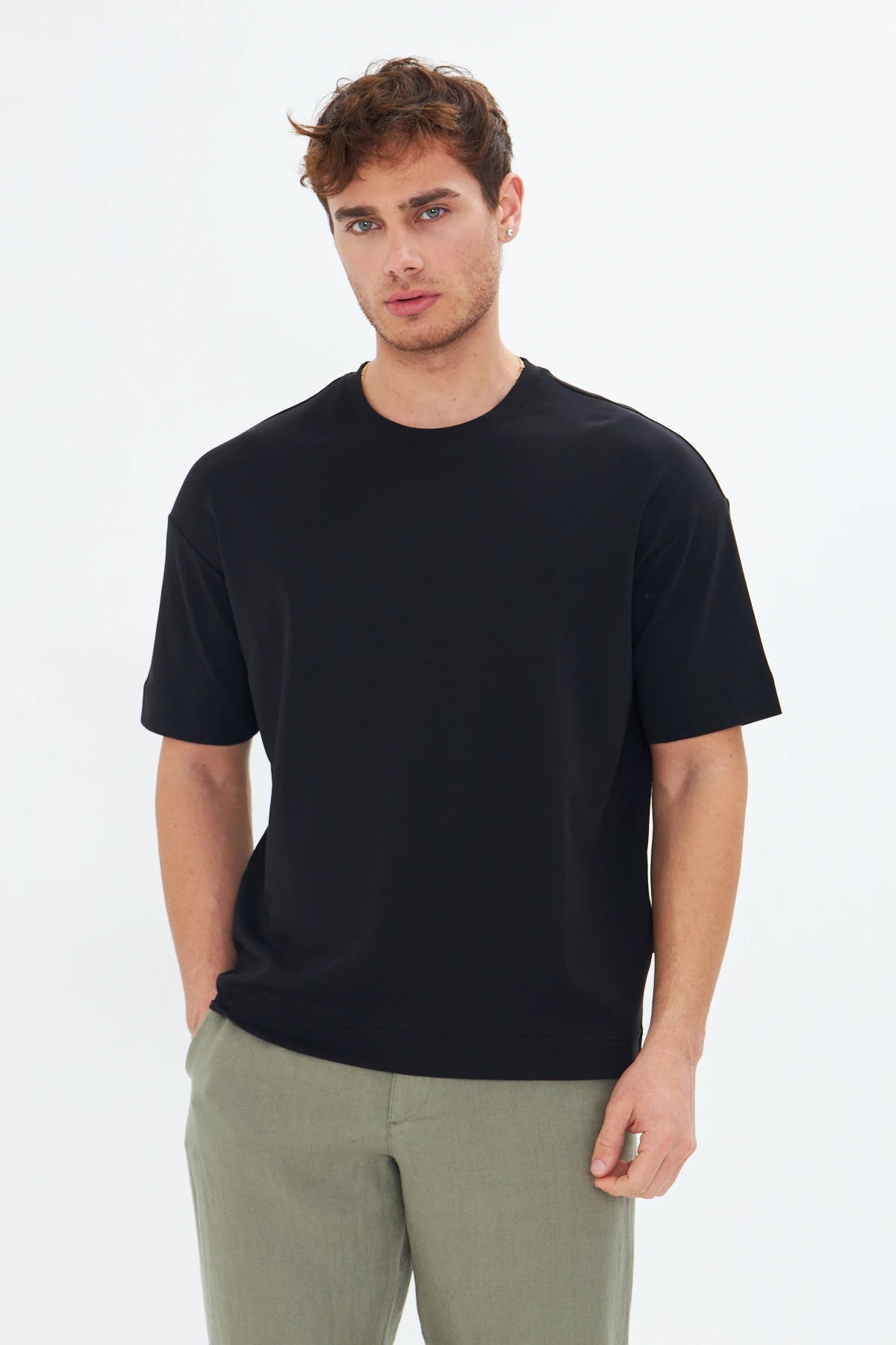 Image of Milan Black T-Shirt