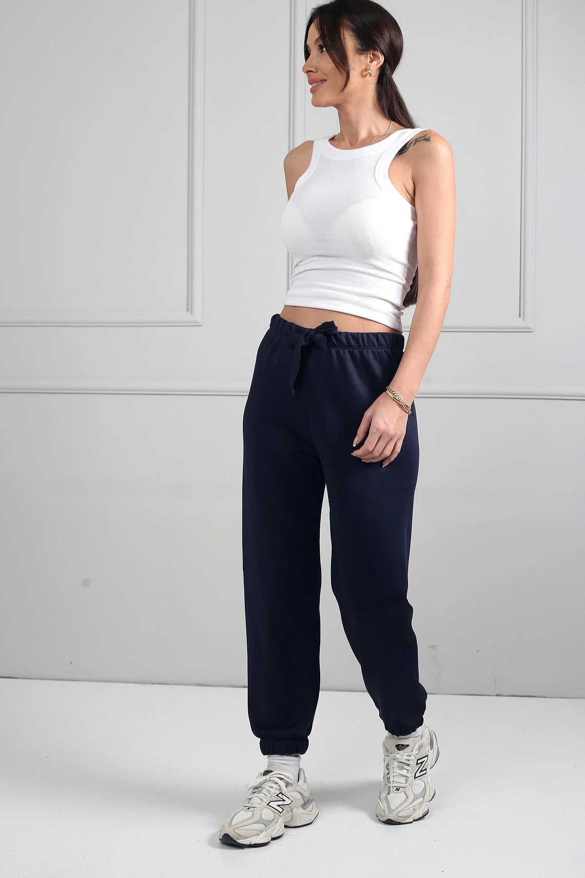 Image of Kadın Jogger Beli Lastikli Pantolon