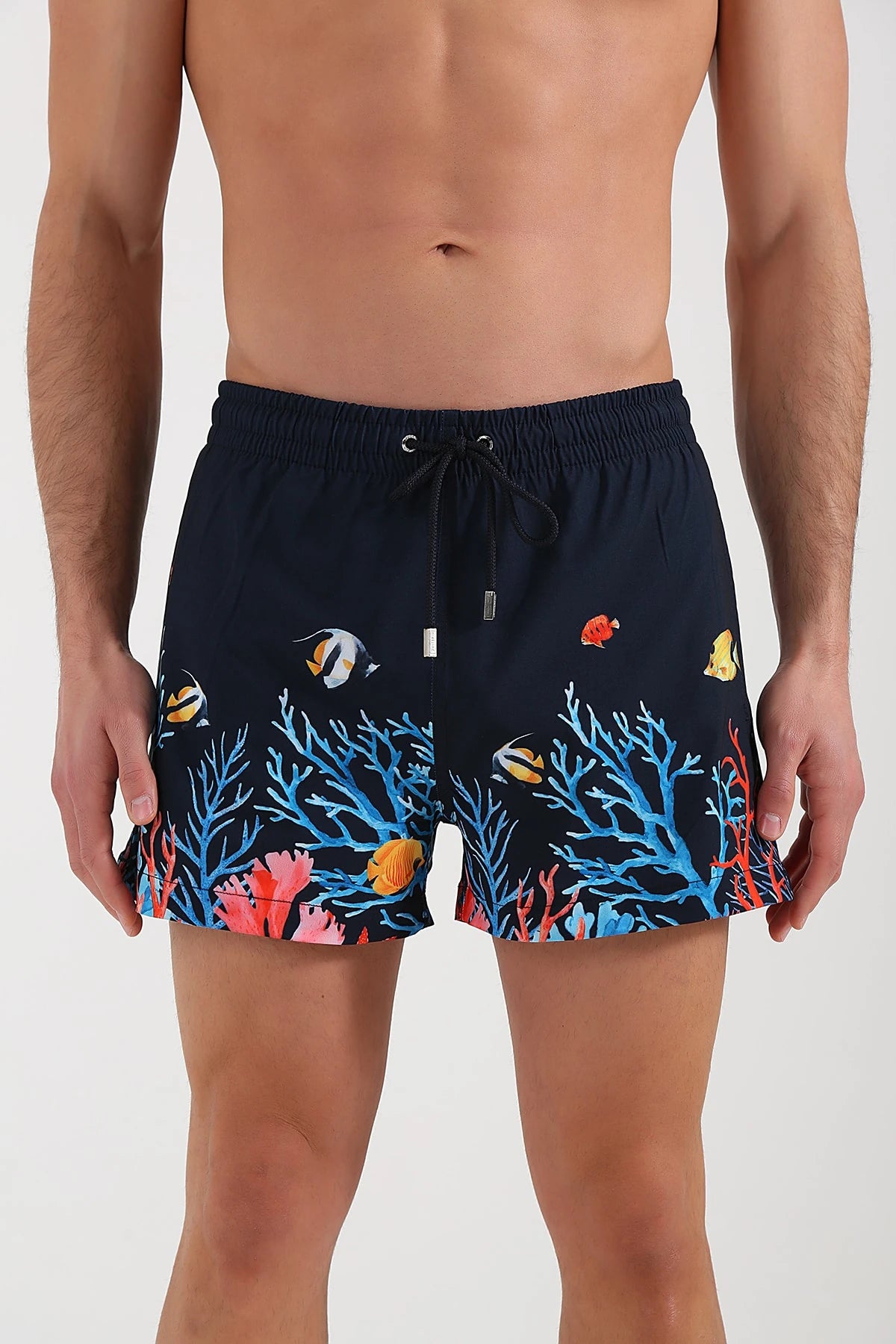 Image of Pantaloni scurți de baie pentru bărbați, model Marine