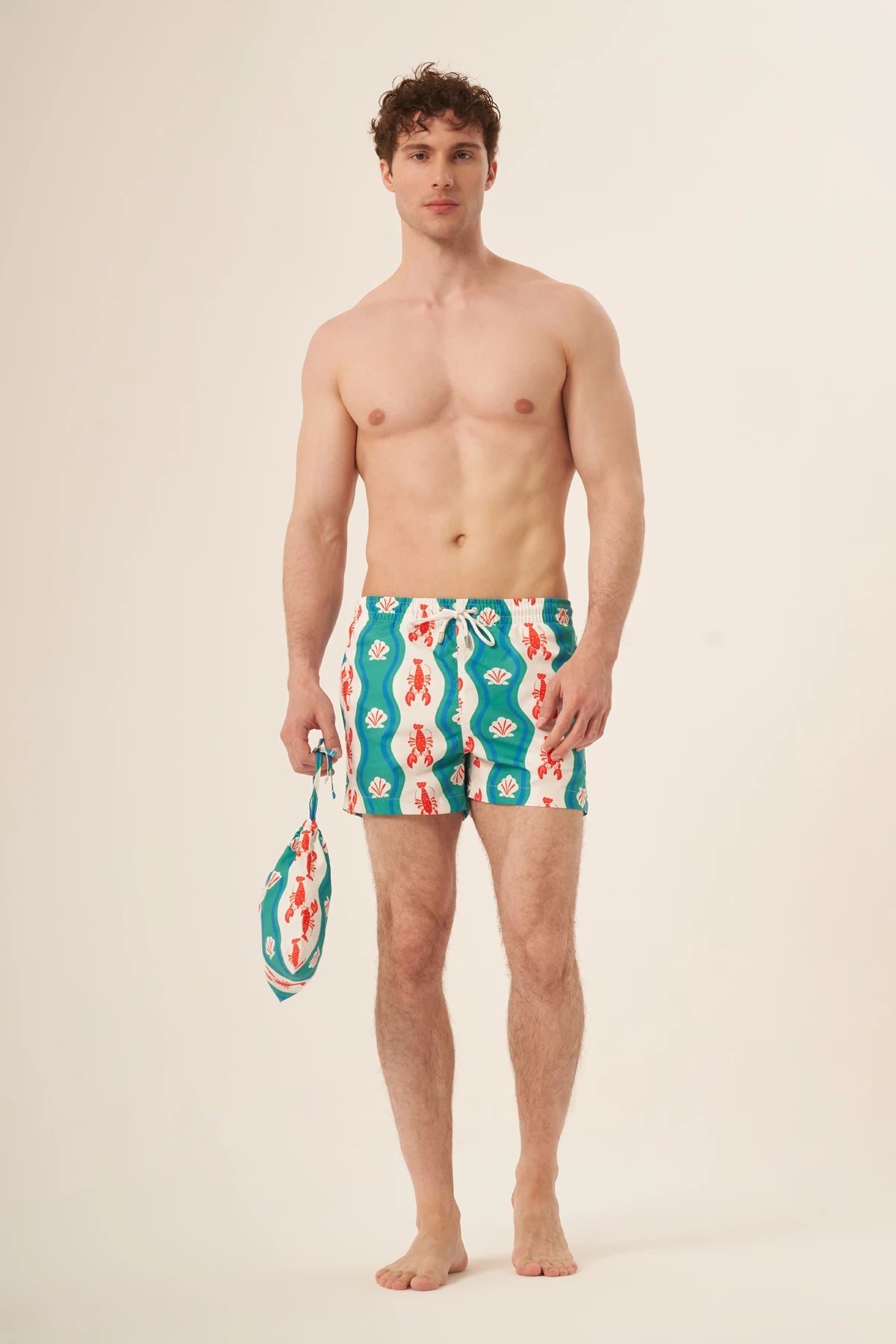 Image of Men's Swim Shorts Lopster Wave