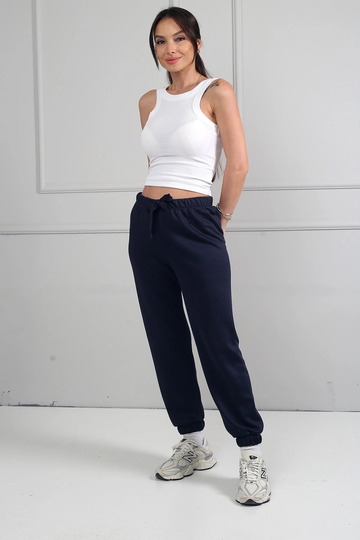 Image of Kadın Jogger Beli Lastikli Pantolon