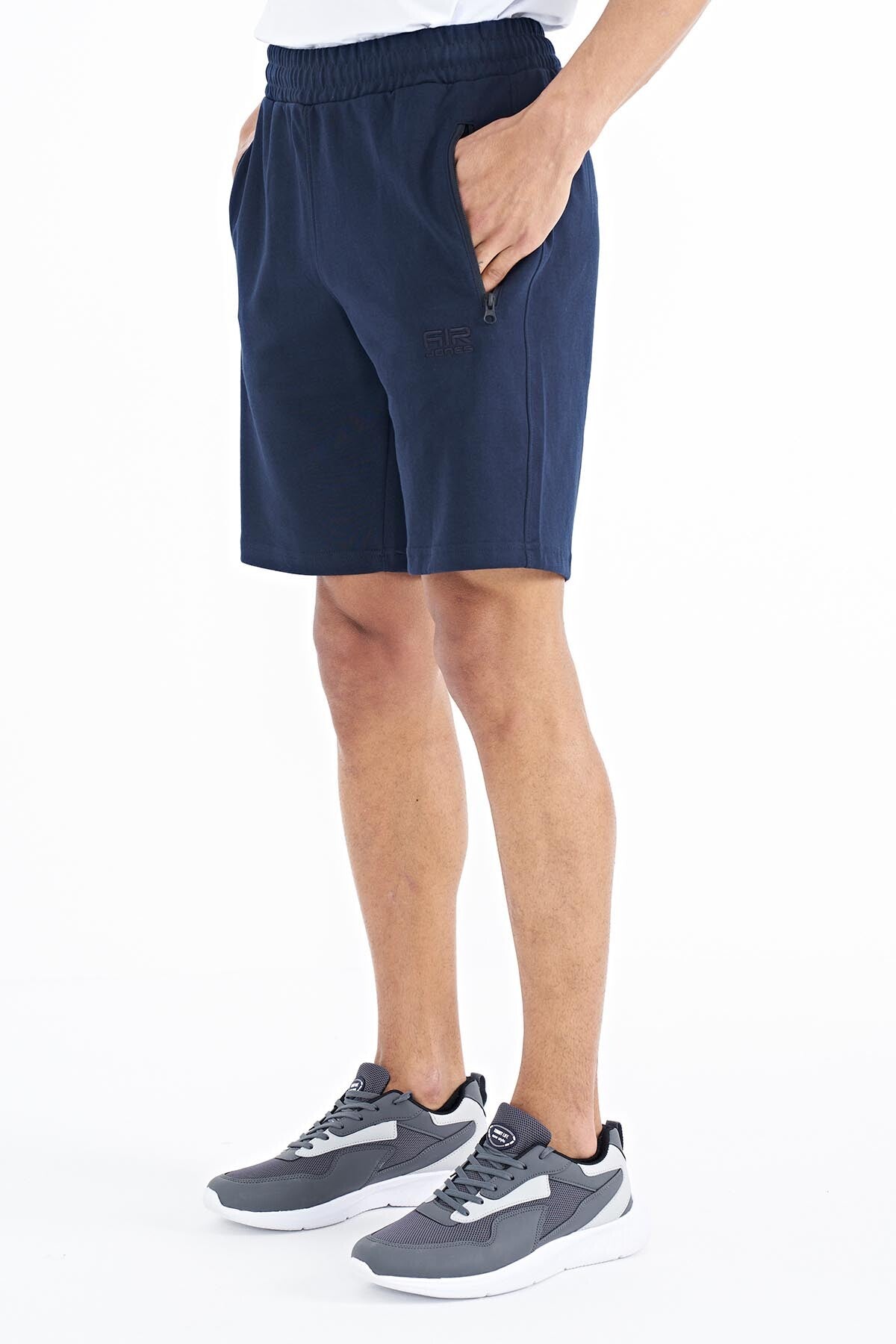 Image of Ryan İndigo Cepli Standart Kalıp Erkek Şort - 81239