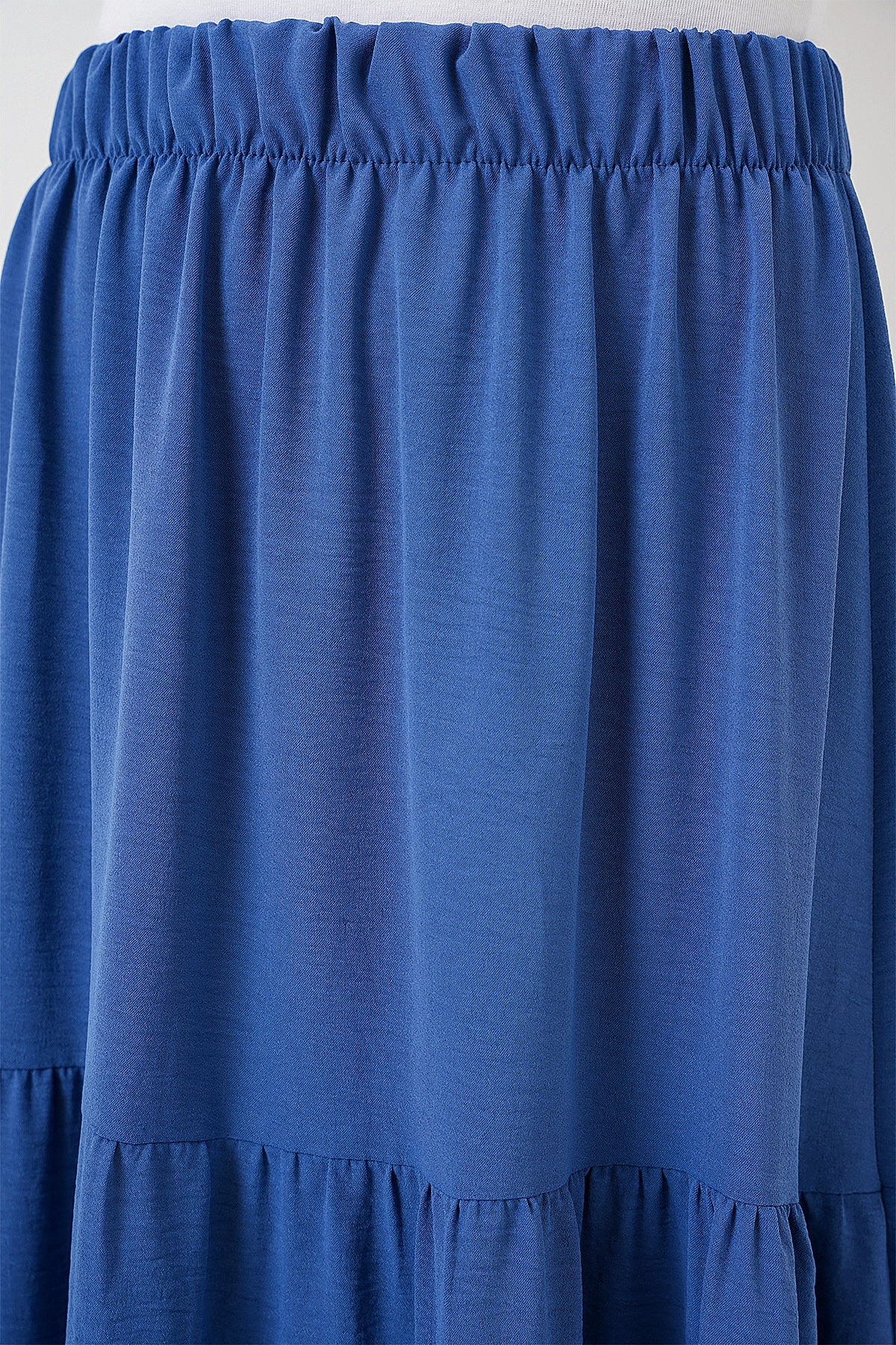 Image of Fustă lungă Ayrobin pentru femei 8048 - Indigo