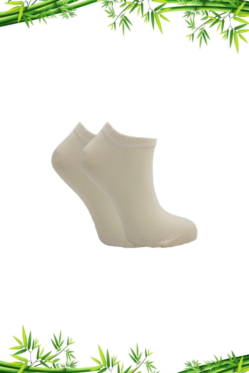 Image of Women's Bamboo Assorted Ankle Socks, Multicolored, Seamless, 6-Pack