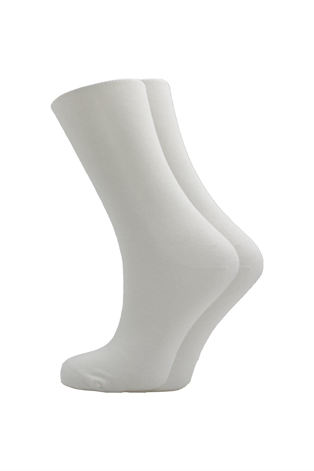 Image of Women's Bamboo Multicolored Diabetic Socks, Non-Constricting Socks, 6-Pack