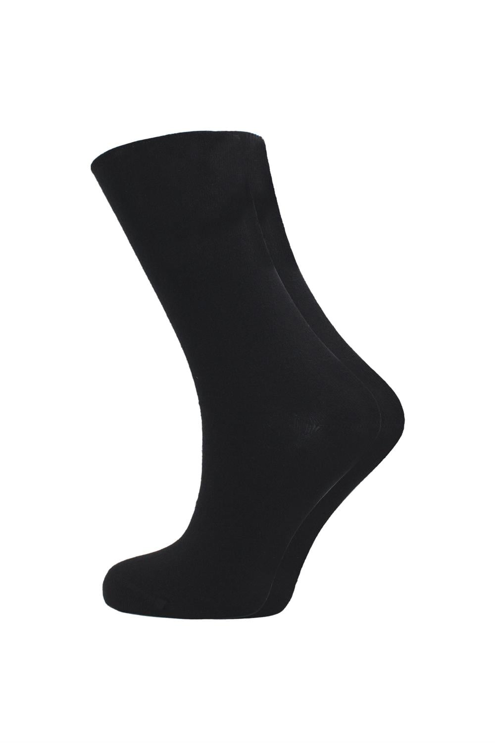 Image of Women's Bamboo Multicolored Diabetic Socks, Non-Constricting Socks, 6-Pack