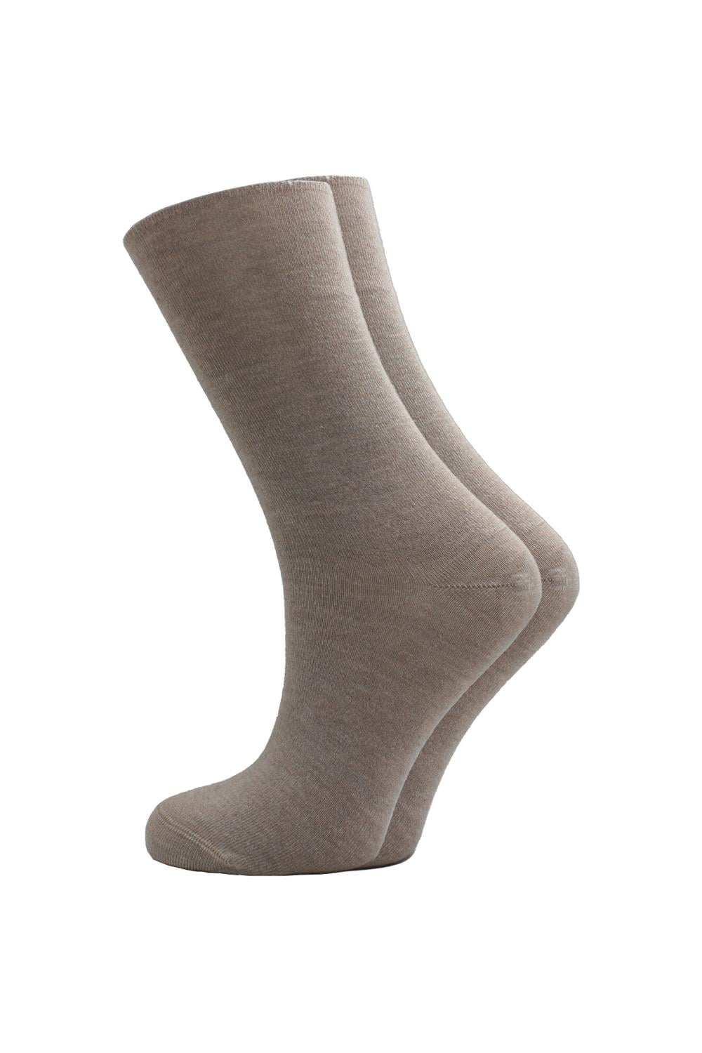 Image of Women's Bamboo Multicolored Diabetic Socks, Non-Constricting Socks, 6-Pack