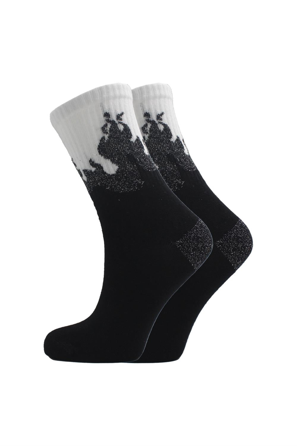 Image of Women's Colorful Patterned Cotton Ankle Socks, 6-Pack