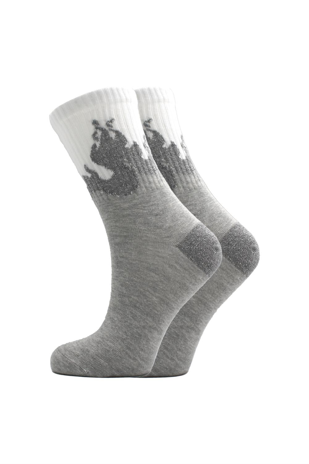 Image of Women's Colorful Patterned Cotton Ankle Socks, 6-Pack