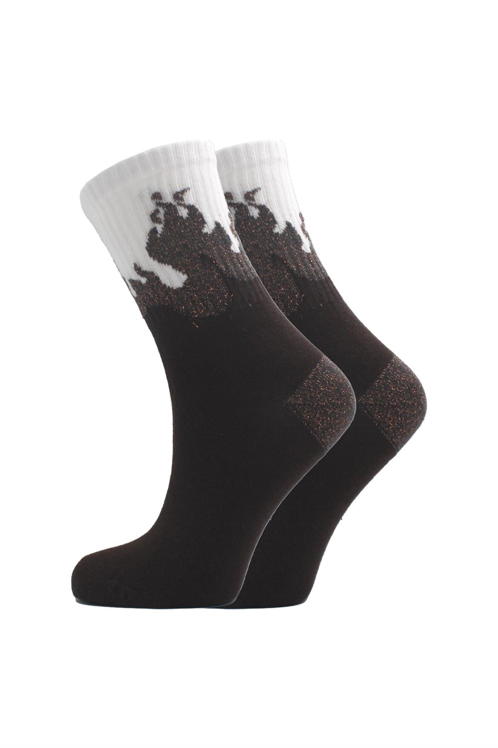 Image of Women's Colorful Patterned Cotton Ankle Socks, 6-Pack