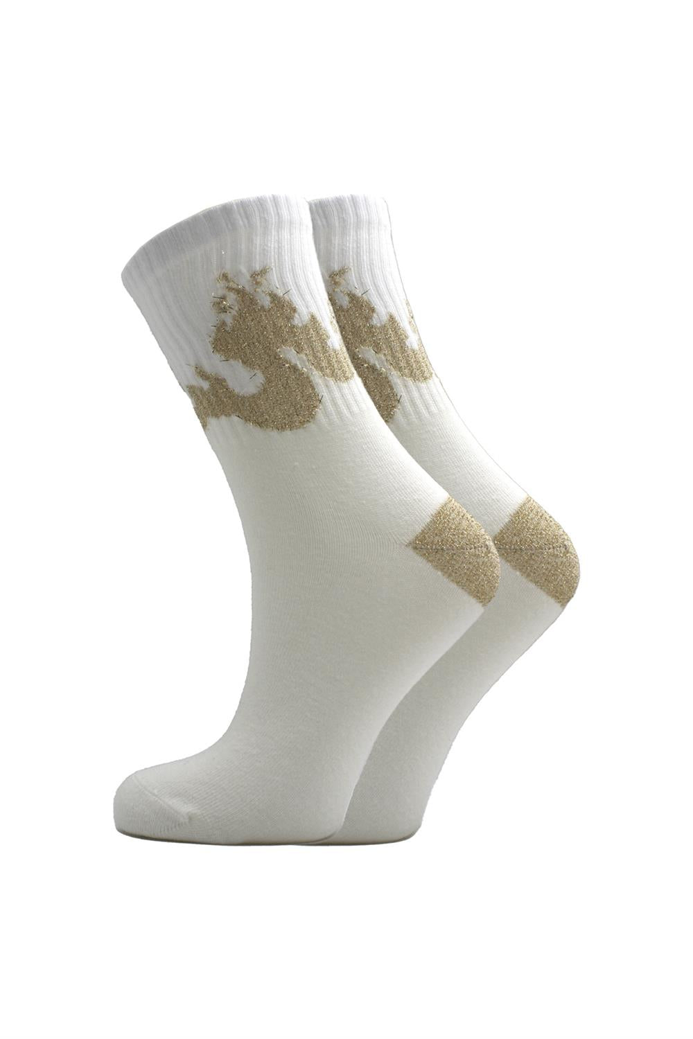 Image of Women's Colorful Patterned Cotton Ankle Socks, 6-Pack
