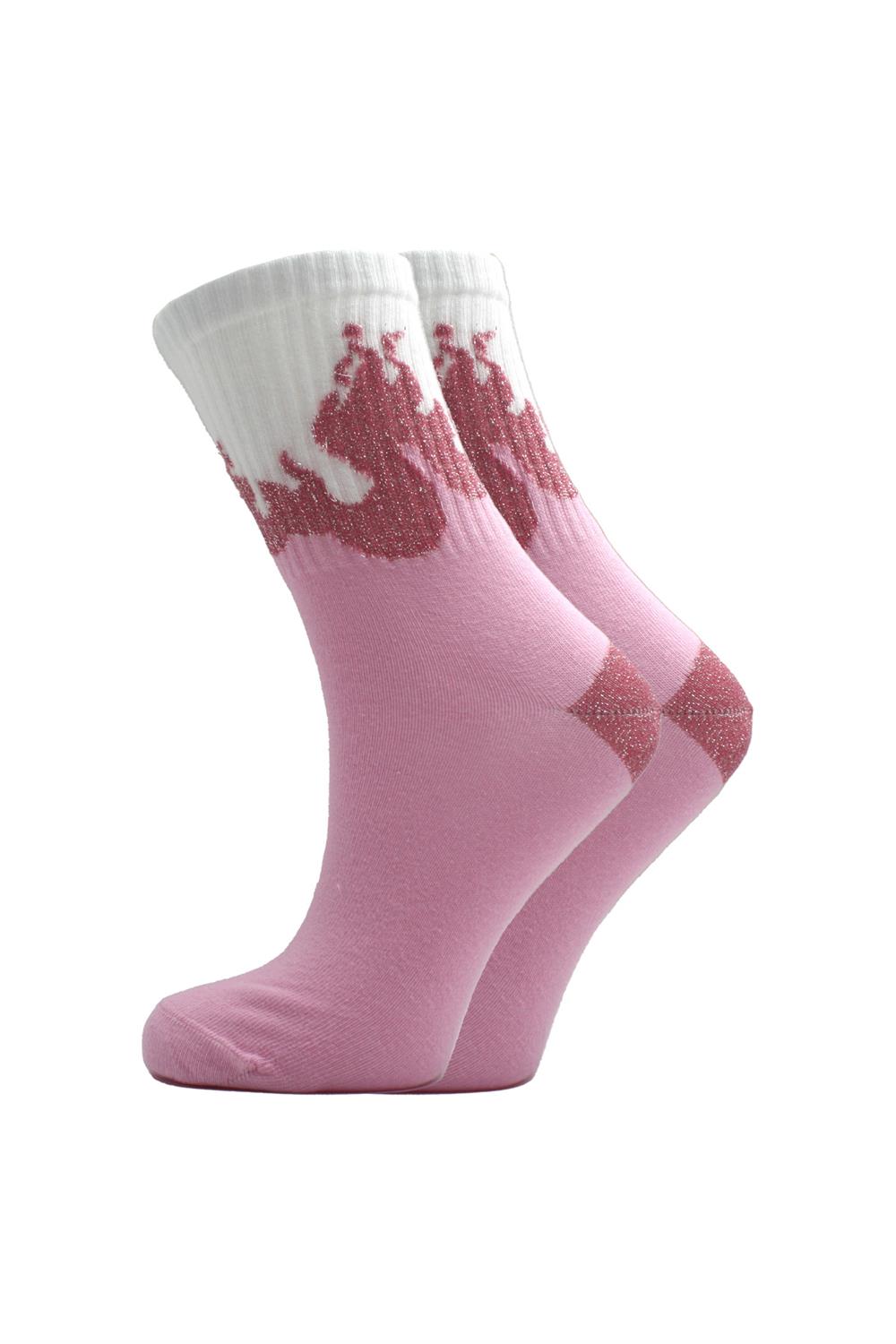 Image of Women's Colorful Patterned Cotton Ankle Socks, 6-Pack