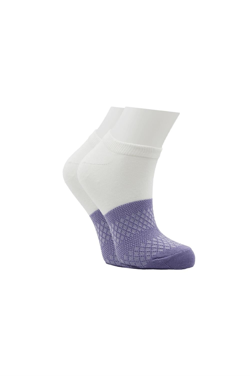 Image of Women's Colorful Cotton Ankle Socks, 6-Pack