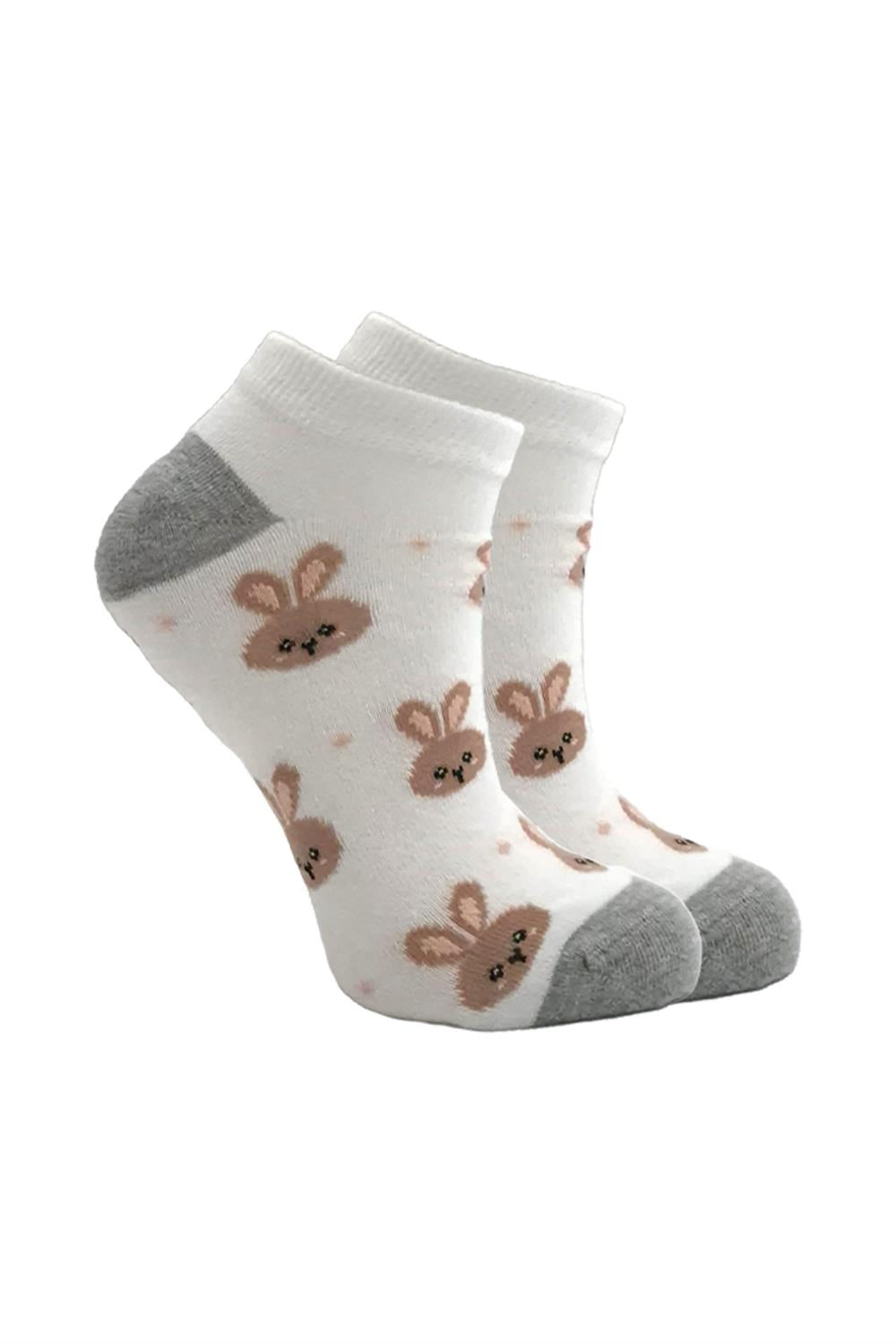 Image of Șosete cu model până la gleznă pentru femei, set de 3