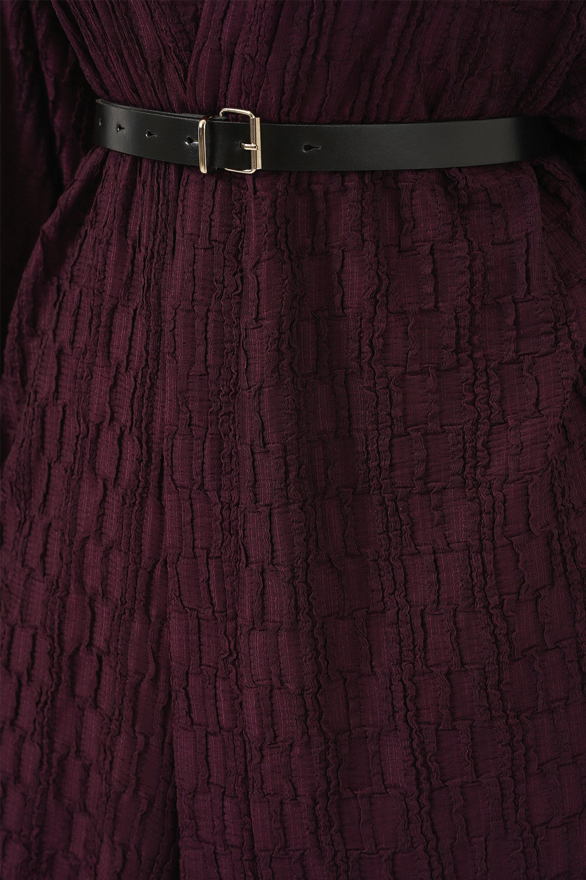 Image of Kadın Kimono Pantolon İkili Takım 30078 - Bordo
