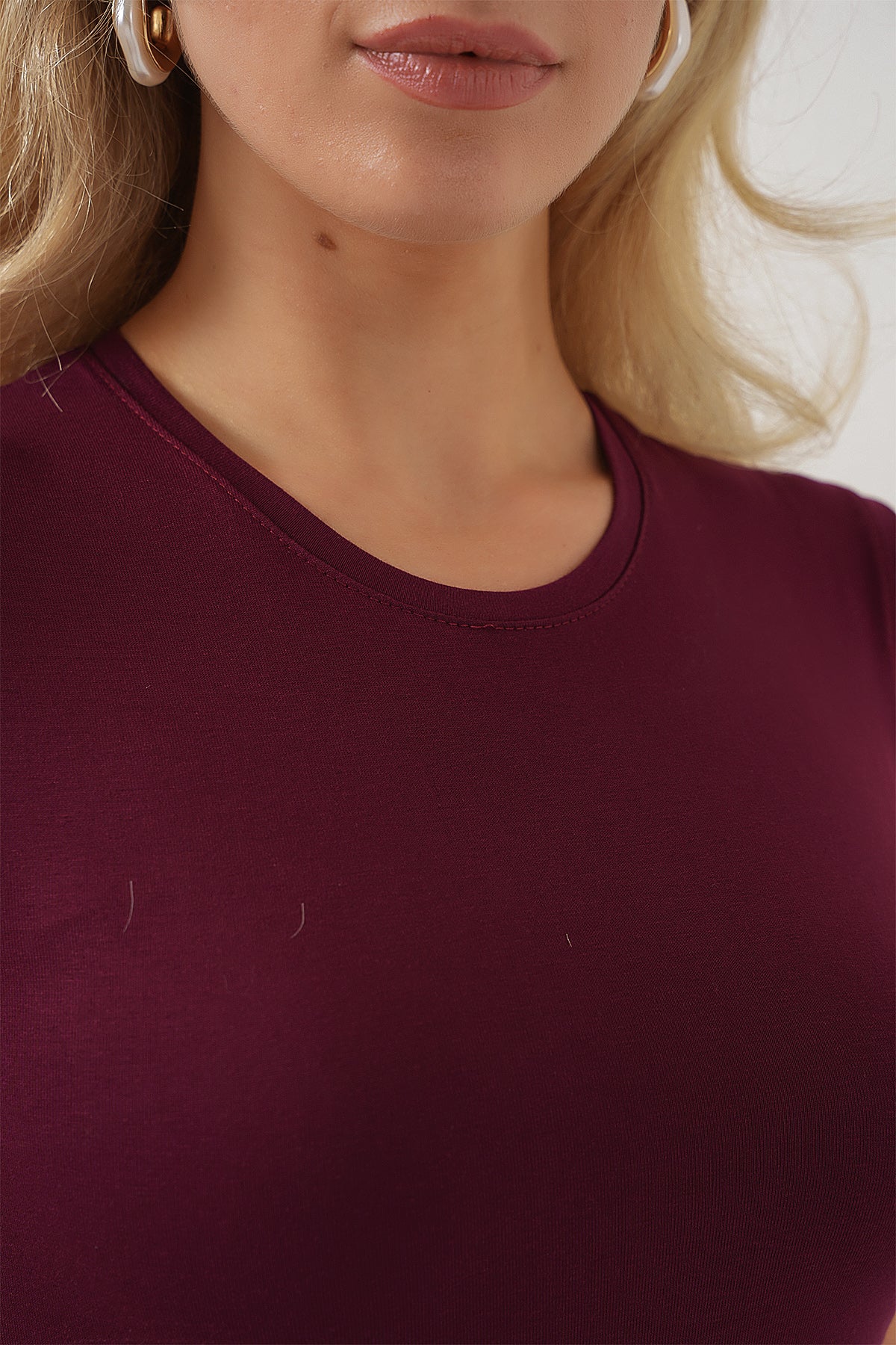 Image of Body fără mâneci pentru femei 4347 - Vișiniu