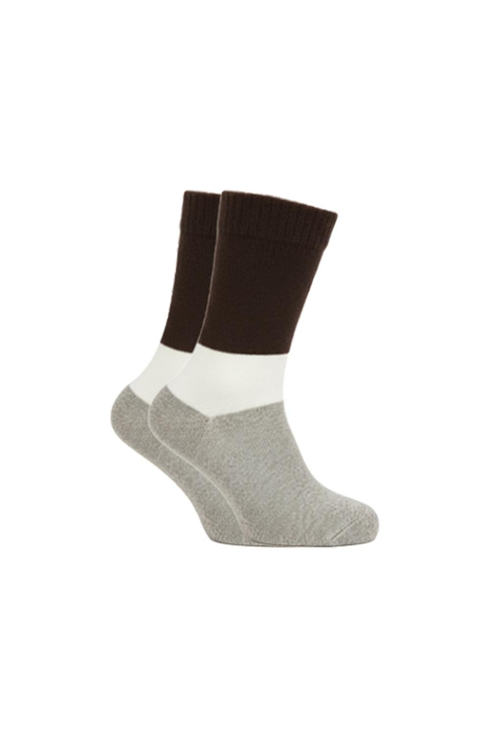 Image of Șosete groase de iarnă pentru femei, din lână de miel, până la gleznă, pachet de 4