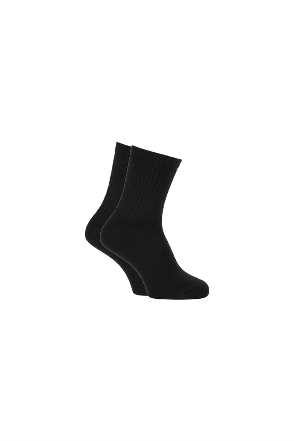 Image of Șosete diabetice din bumbac pentru femei, model tenis cu jumătate de manșetă, șosete fără strângere, multicolore, pachet de 6