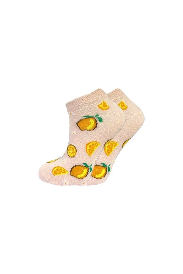 Image of Women's Cotton Ankle Socks, Colorful, 3-Pack