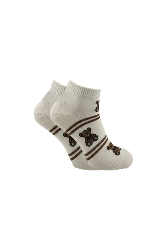 Image of Women's Cotton Ankle Socks, Colorful, 4-Pack