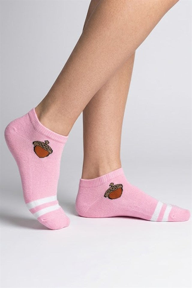Image of Women's Cotton Ankle Socks, Colorful, 4-Pack