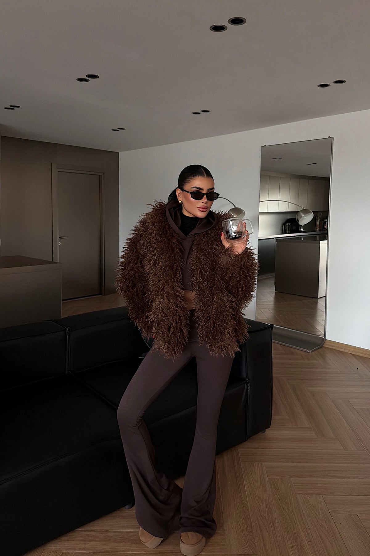 Image of Kahverengi Mayfair kürk ATE-4318