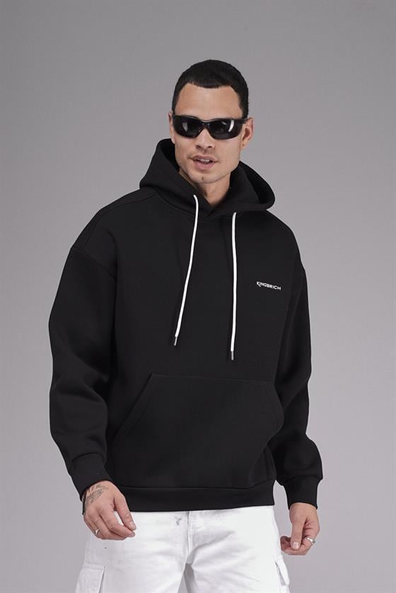 Image of Hanorac unisex cu imprimeu oversize și croială tip hoodie