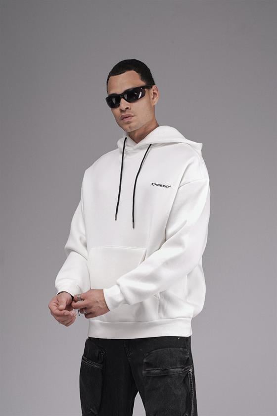 Image of Hanorac unisex cu imprimeu oversize și croială tip hoodie